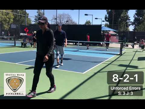 2021 Anaheim Classic Pickleball Challenge Gold Medal 4.0 Mixed Doubles Game