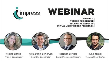 The project at a glance. Tender procedure and technical requirements.