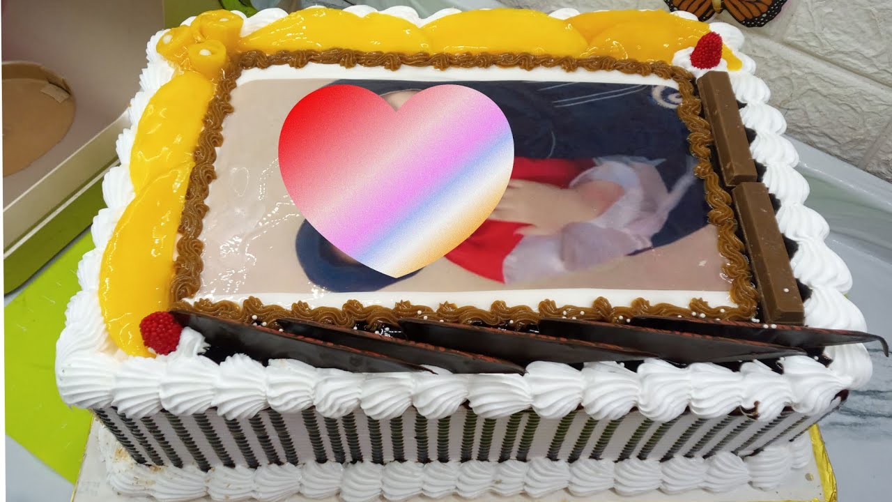 تورتة في اكبر صينية مستطيلة بالصورة الغذائية والفاكهة⁉️ ومقادير جميع الصواني المستطيلة  💯