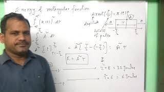 Energy of rectangular pulse - signals and systems