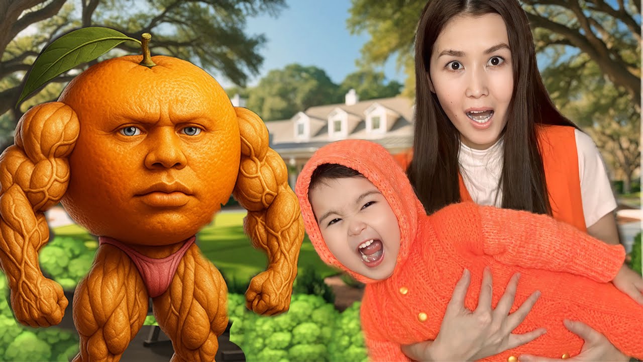 У ДИН ДИН ДИН ДУН БІЗДІҢ ҮЙГЕ КЕЛДІ🍊👀😱| АЙСЕЛЬДІ АЛЫП КЕТТІ😱😡