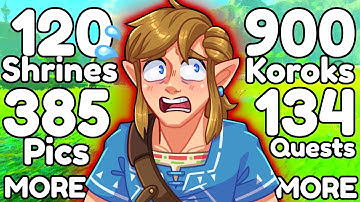 I beat Breath of the Wild 100% In a single day