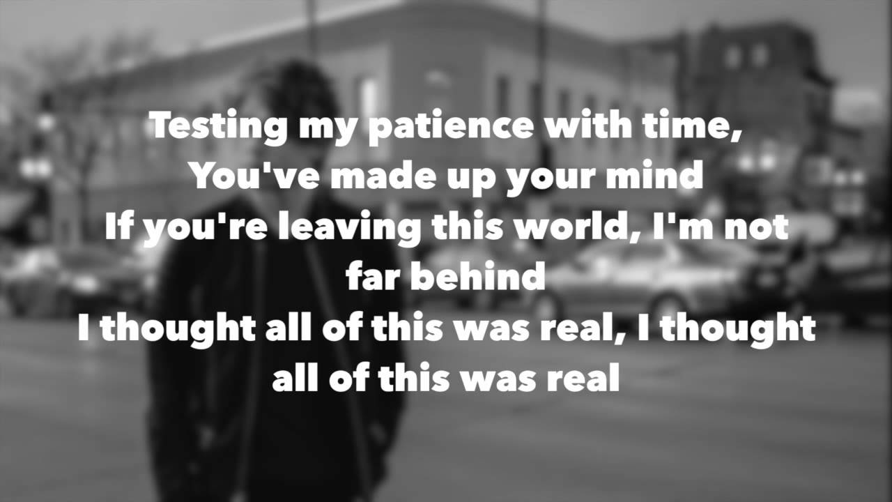 Austin Jones Leaving This World Lyrics Video Youtube