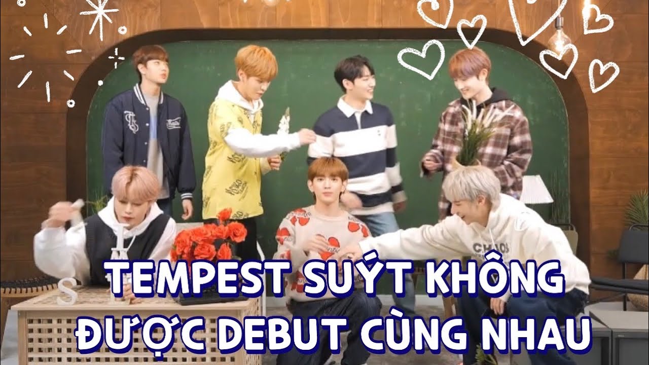 [Vietsub] TEMPEST kể về thời gian khó khăn suýt không được debut-Part 1