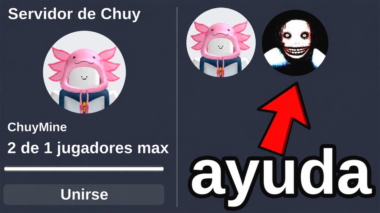 ESTE SERVIDOR DE ROBLOX ESTA EMBRUJADO 😨😱