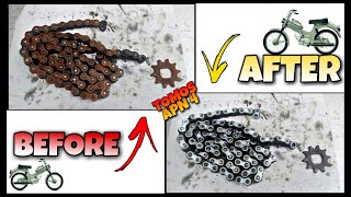 Restoration chain gear Tomos APN 4 1977