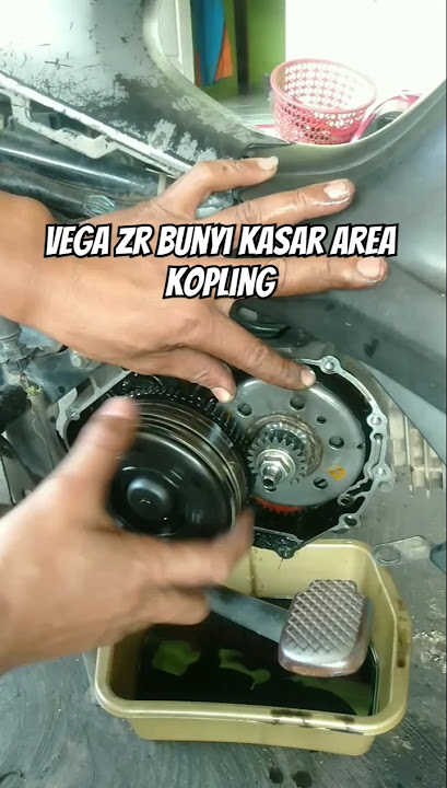 Vega ZR bunyi ceklok atau kasar pada area kopling #mekanik #mekanikbengkel #vegazr #yamaha #edukasi