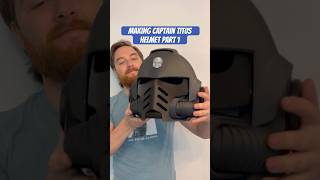 3D printing Captain Titus Helmet! #shorts #3dprinting #warhammer40k