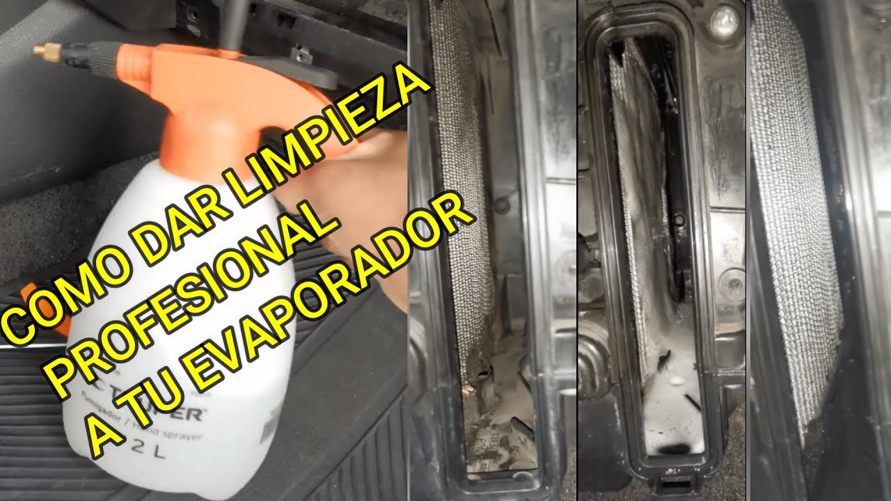 Como dar limpieza al evaporador en nissan tiida