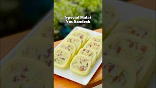 Malai Sandesh Recipe  Easy Sweet Recipe With Milk Powder dessert food shorts short short