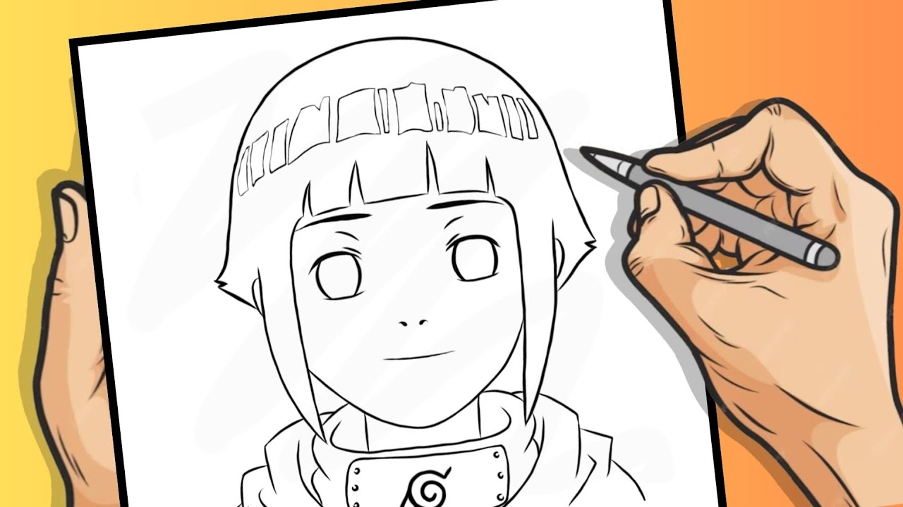 COMO DESENHAR A HINATA HYUUGA | NARUTO | DESENHO PASSO A PASSO - YouTube