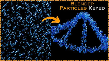 Blender Particle System | Morph particles in any SHAPE | Blender 3.6