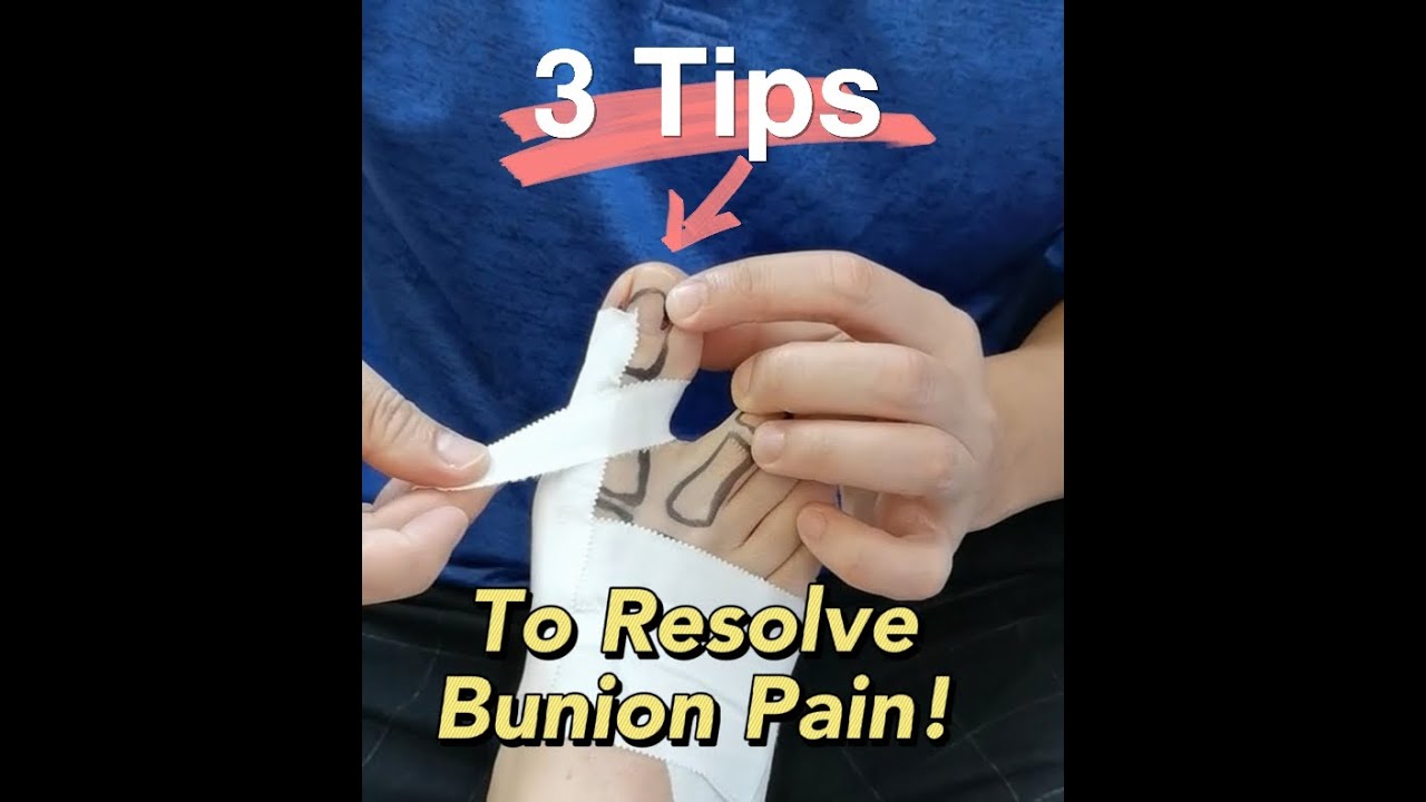 Hallux Valgus and Big Toe Pain 3 Tips for Instant Relief YouTube