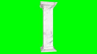 Pillar For Bg  Green Screen