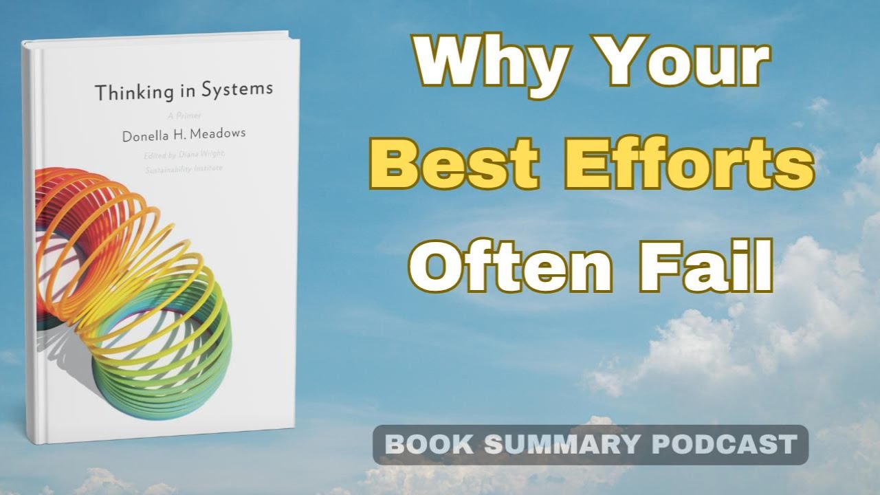 Thinking in Systems Audiobook – Why Your Best Efforts Often Fail.