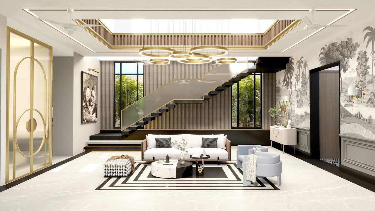 Residence Interior Video - Modern Luxury Interiors in low budget ...