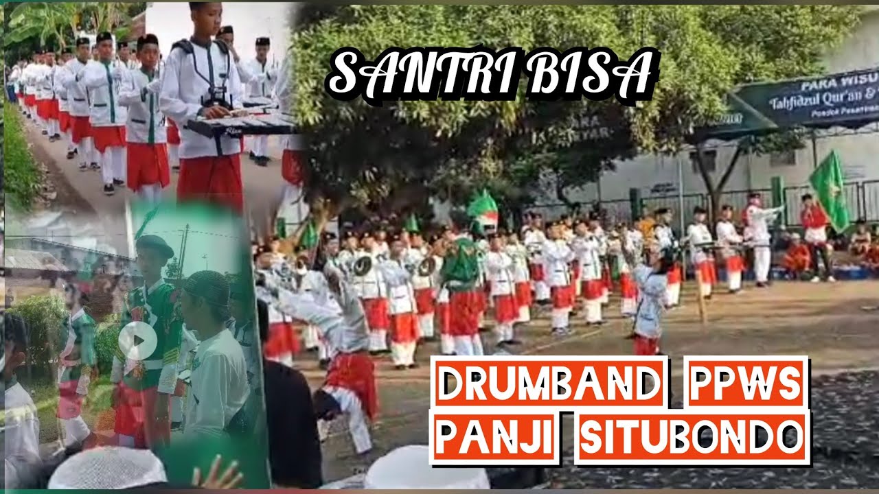 Bersholawat Drumband Santri PP Wali Songo Mimbaan Panji Situbondo