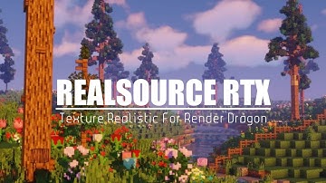 TOP 1 Texture Pack 1.19 || REALSOURCE RTX - Realistic Texture || no lag Support Render Dragon