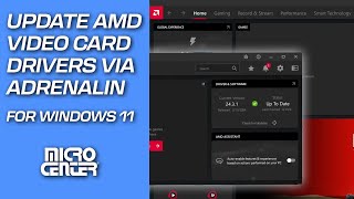 How to update AMD Video Card Drivers through Adrenalin