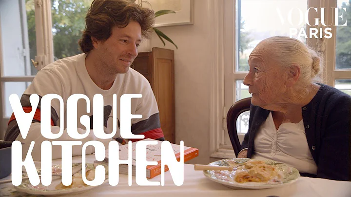 French chef Jean Imbert and his grandma cook crme ...