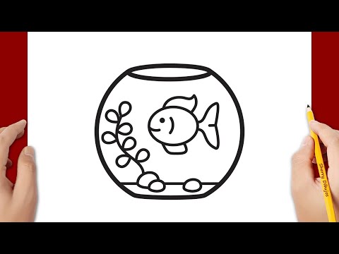 Video: Cómo Dibujar Un Acuario Con Un Lápiz