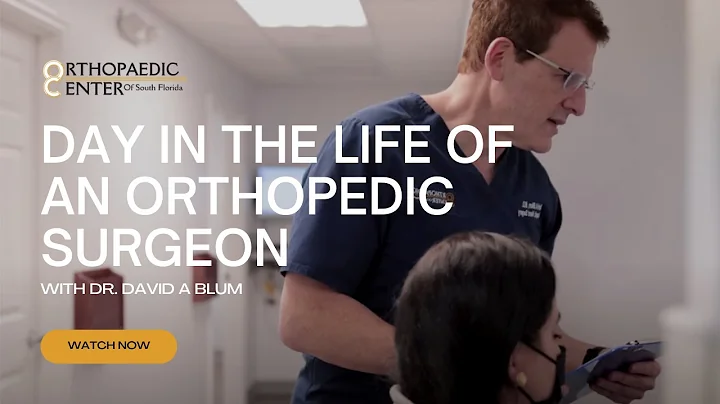 Day in The Life of An Orthopedic Surgeon with Dr. ...