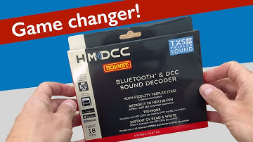 Hornby HM7000 DCC system, amazing low cost DCC sound and Bluetooth control!