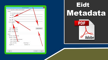 How to Edit Metadata in PDF File with Adobe Acrobat Pro 2020