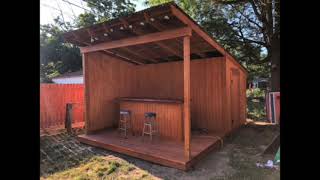 Build Video For My Backyard Bar