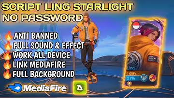 Script Skin Ling Starlight - Street Punk No Password | Full Effect Voice | New  Patch