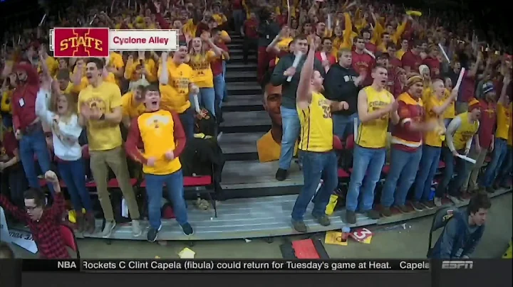Iowa State Men's Basketball Highlights vs Kansas