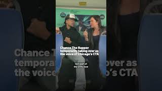 Chance The Rapper temporarily taking over as the voice of Chicago’s CTA