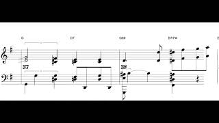 Video thumbnail of "Can't Help Falling in Love With You - jazz standard - Piano sheet music"