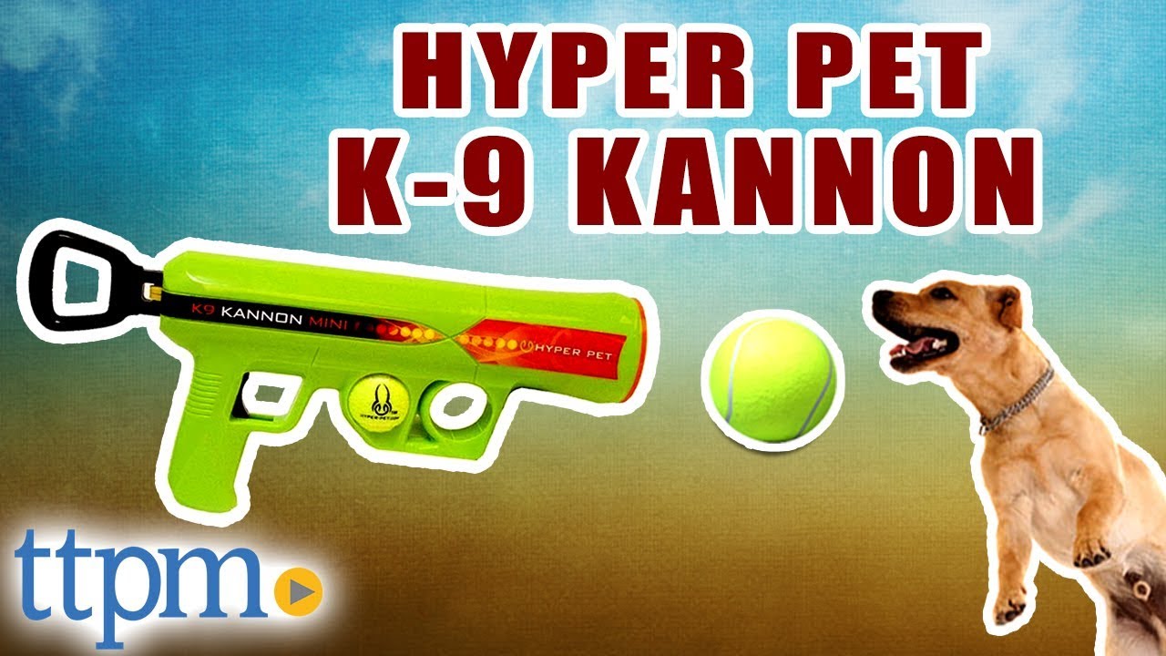 HYPER PET K-9 KANNON Hands Free Ball Launcher Dog Toy Large Size Easy to Use NEW 