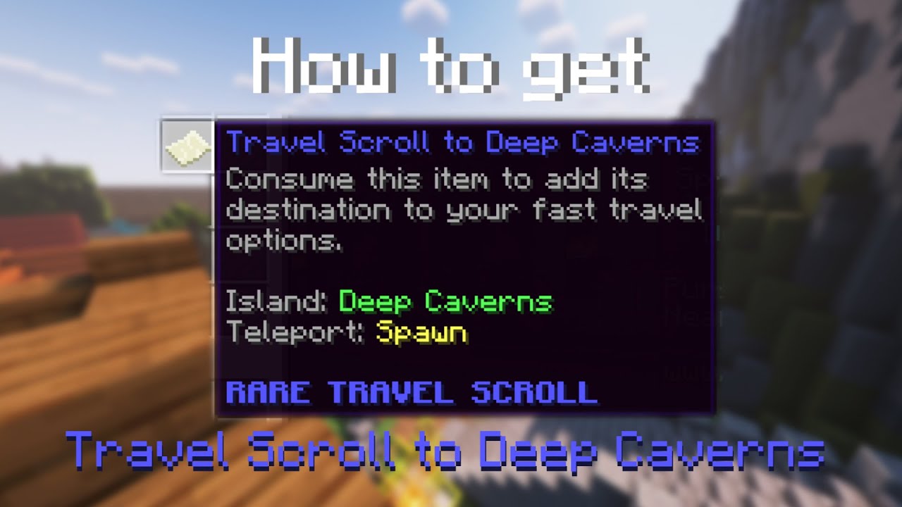 trappers den travel scroll