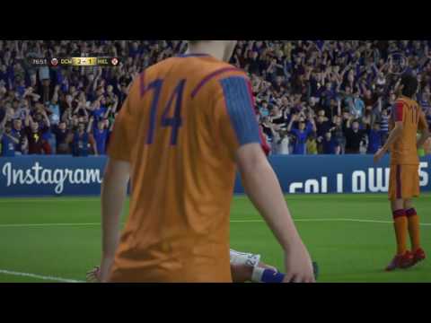 FIFA 16戰記　電腦主動搶位倒掛破網