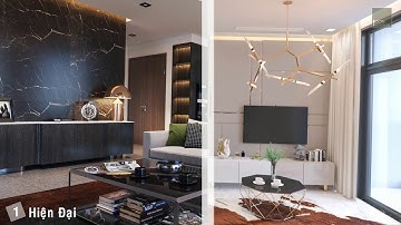 4 xu hướng thiết kế nội thất phòng khách chung cư: Cùng ICON nhìn lại!!!