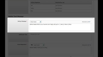 Think Tank Mobile Marketing: Multi-Channel Voting Tutorial Video