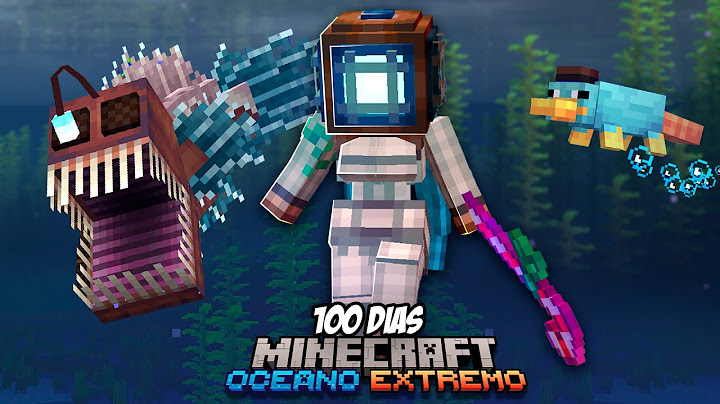 Sobreviví 100 Días en un Mundo SOLO de OCÉANO EXTREMO en Minecraft (PELÍCULA COMPLETA)