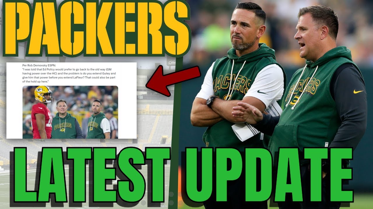 🤔 NEW DETAILS! What’s REALLY Causing the Packers Holdup on Matt LaFleur's Contract!