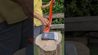 Woodworking Art | Have You Ever Seen An Axe Handle Made Of Rosewood? #Asmr #Craftsmanship