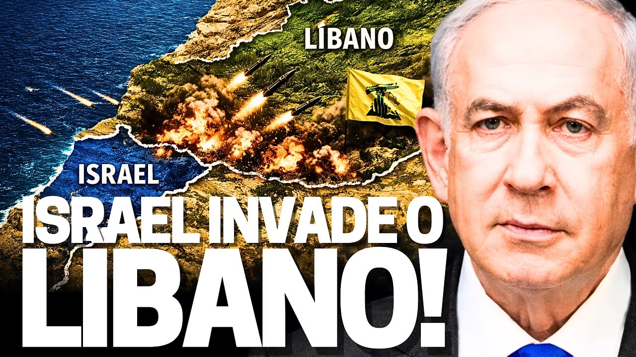 Israel invade o Líbano! Guerra no Irã gera racha nos BRICS! Trump: “EUA tem armas infinitas”!