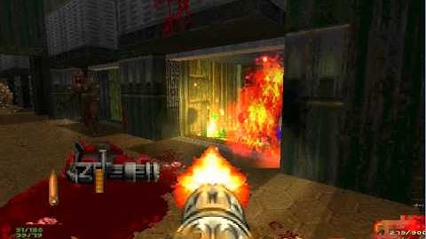 Brutal Doom: Hell On Earth Starter Pack (Map 03 Realistic Mode 100%)