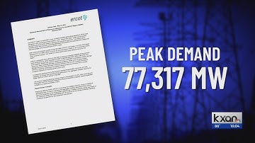 ERCOT projecting record power demand this summer
