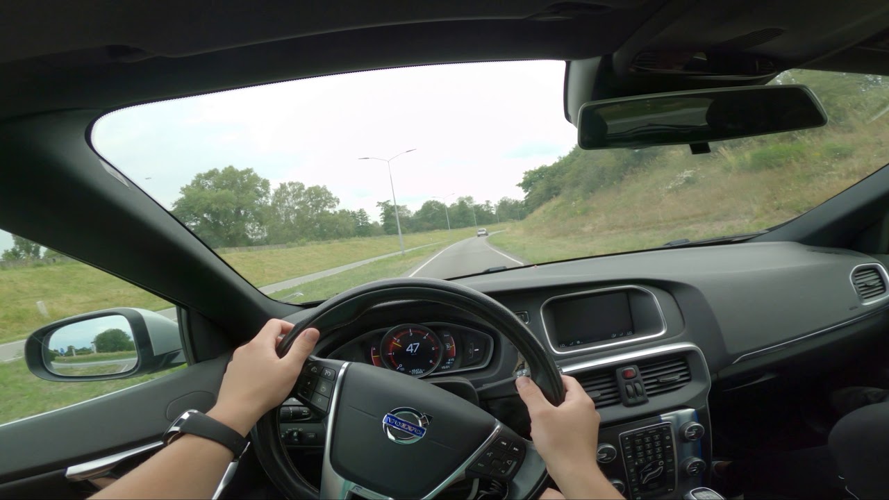 Volvo V40 D2 R-Design POV Test Drive