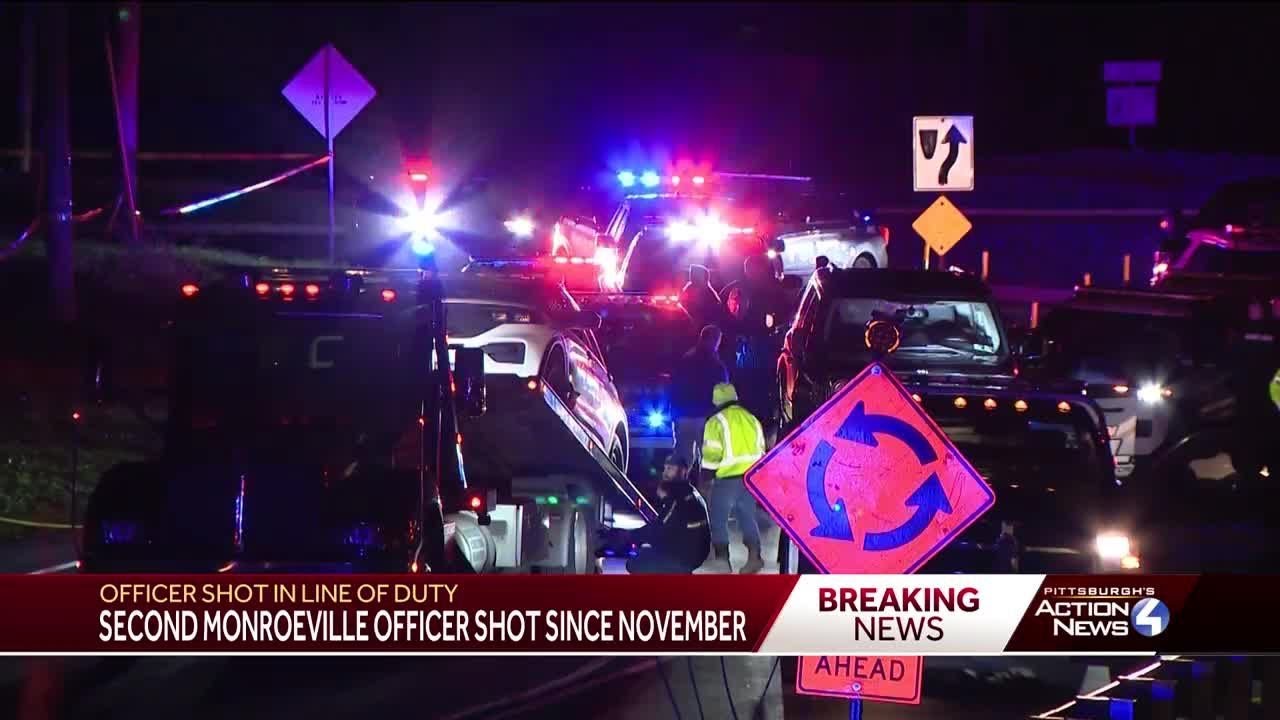 Second Monroeville officer shot since November YouTube