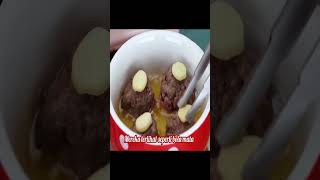 Mini Cheesy Meatball Spaghetti 🍝🧀🔥#trending #viral #shorts #1million #ytshorts #food #cooking #yummy