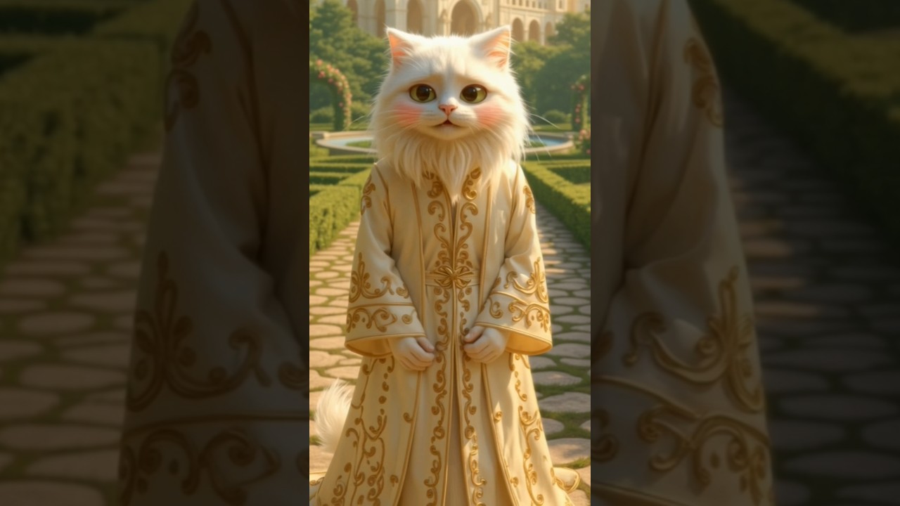 Royal Cat 😹❣️