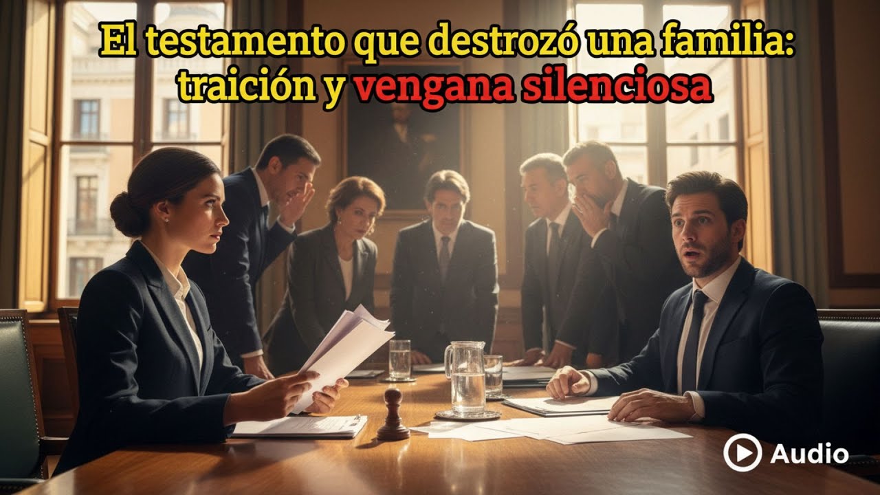 EL TESTAMENTO QUE REVELA LA TRAICIÓN FAMILIAR, LA VENGANZA QUE DESTRUYE TODO.