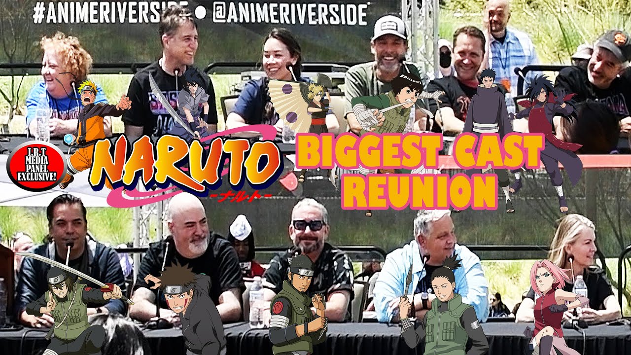 Anime Riverside 2022: Naruto Reunion Panel!!